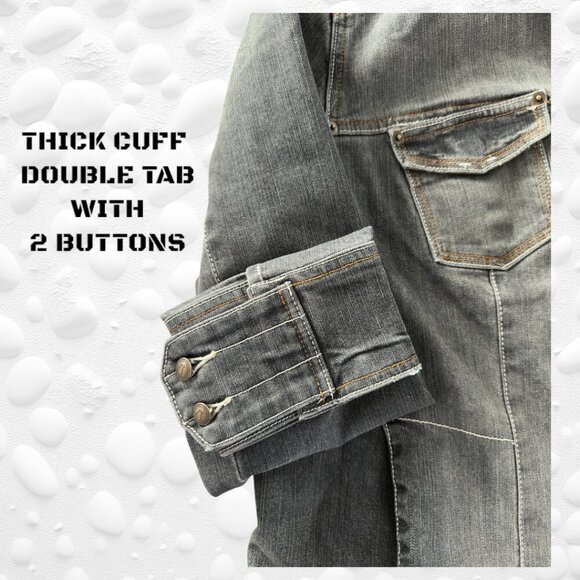 Addition Elle Jean Jacket with Sequined Scull - 2X - NWT - Picture 5 of 15